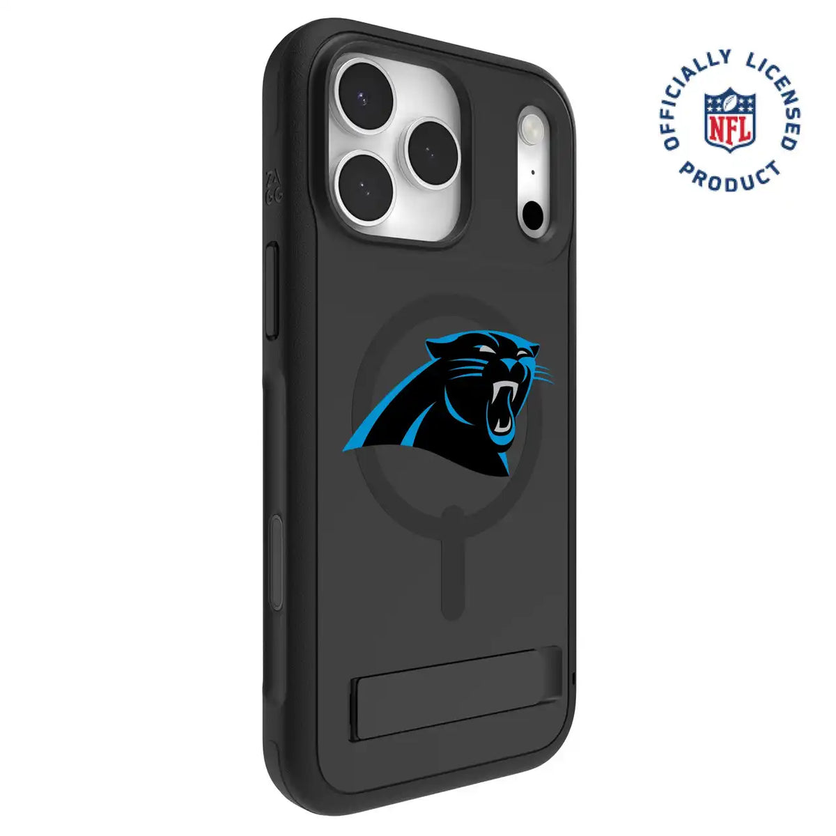 Carolina Panthers Sedona Snap for MagSafe Phone Case with Stand - Logo